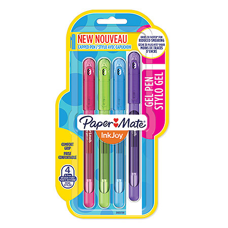 Paper Mate Inkjoy Capped Gel Pens Set