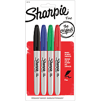 Sharpie Markers, Ultra-Fine, Brown - 071641371170