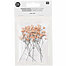 gypsophilia - peach, 8/pkg.