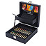 24-color black wood box set